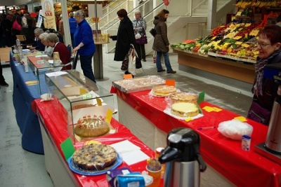 verschiedene Käsekuchen für die Prüfung